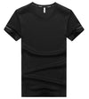 PLAIN V-NECK COMPRESSION T-SHIRT