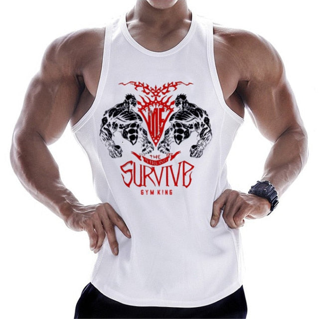 Gym King Print Tank Top