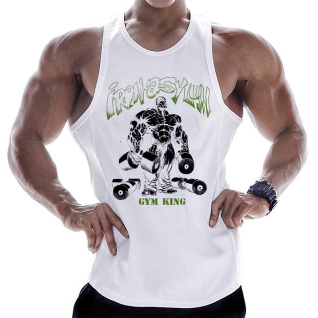 Gym King Print Tank Top