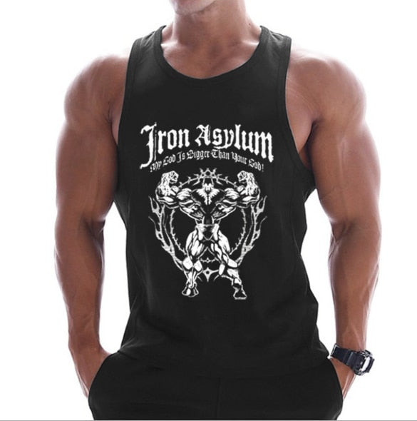 Gym King Print Tank Top