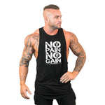 No Pain No Gain Hooded Tank Top