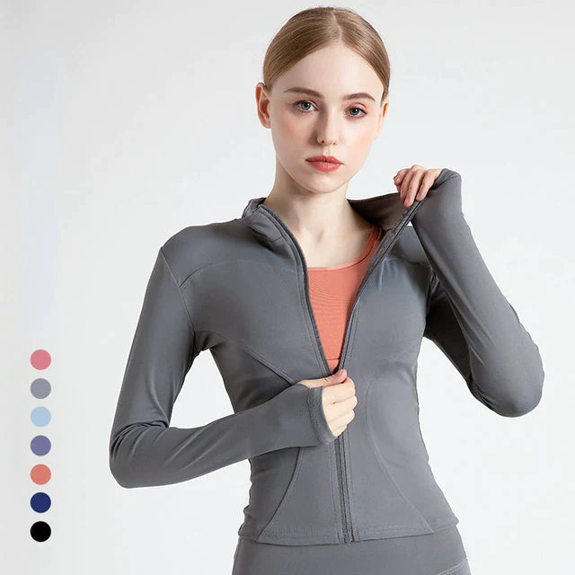 Women Long Sleeve Sports Jacket