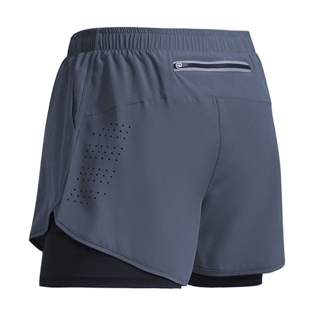 Double-deck Men Sport Shorts