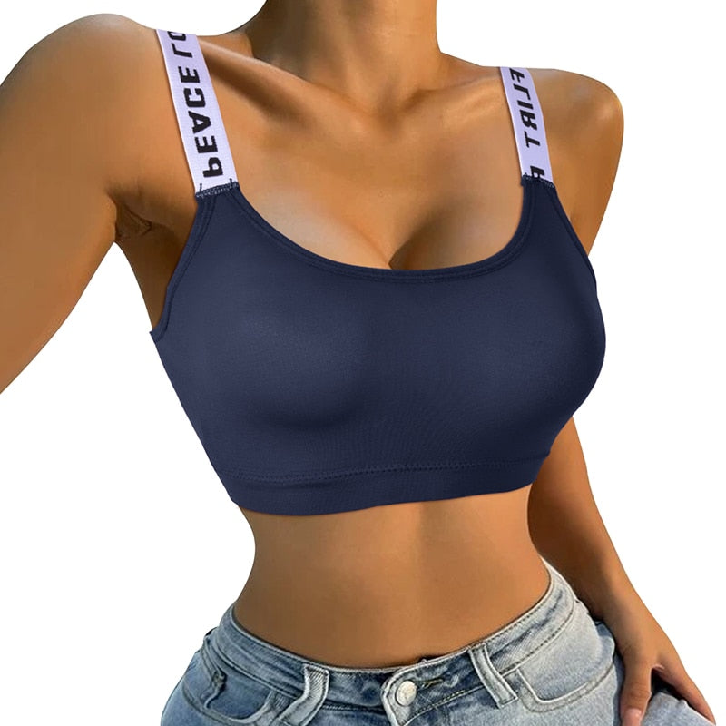 Push Up Padded Sports Bra