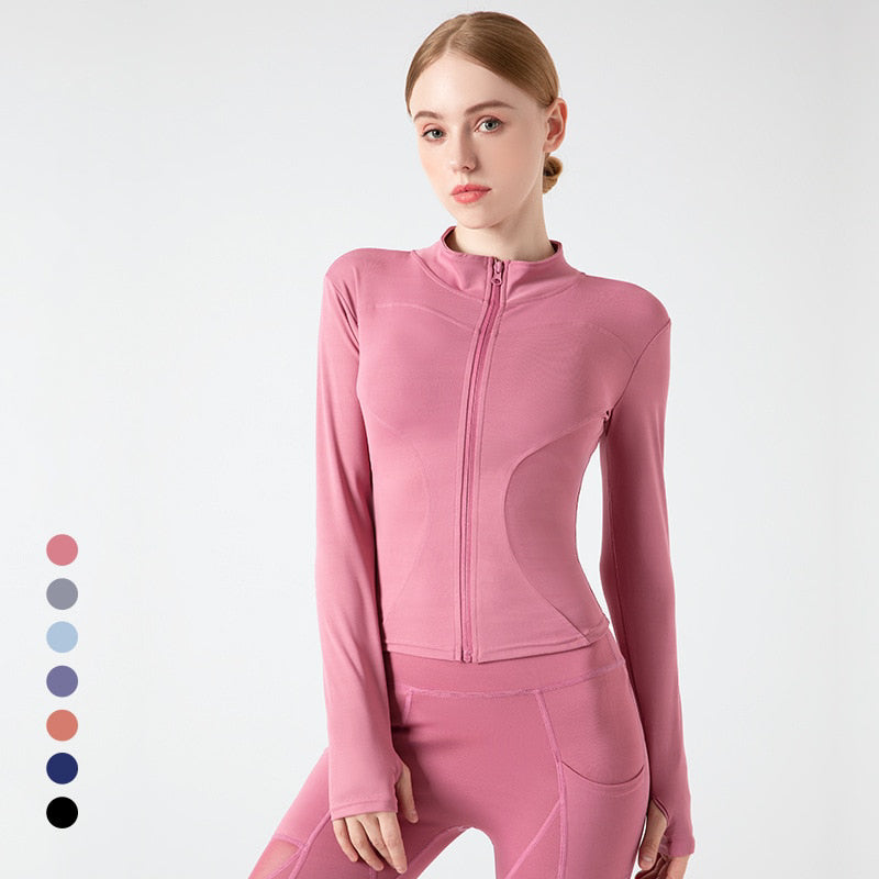 Women Long Sleeve Sports Jacket