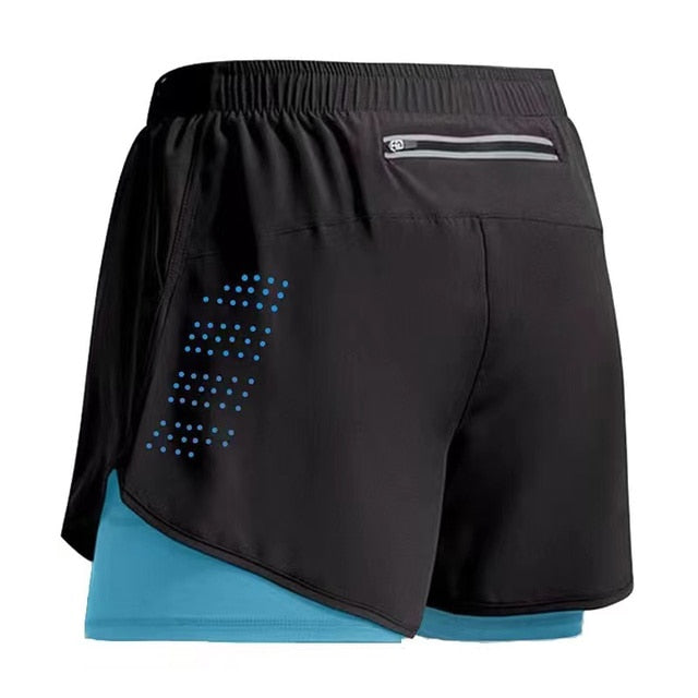 Double-deck Men Sport Shorts