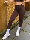 Seamless Knit Yoga Pants