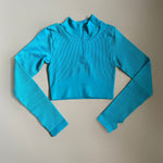 Long Sleeve Sports Top With Thumb Hole